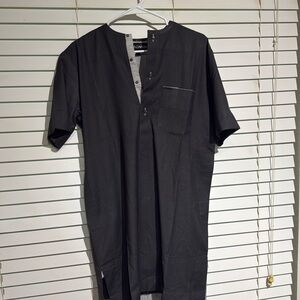 A half button shirt size medium color grey